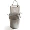 Anysizebasket Dip and Drain Basket: 9-1/2Dia. x 12H, 304 SS, Mesh: 20 x .014 Basket and Bucket DND-095RND120-C20S-B - alternate 1